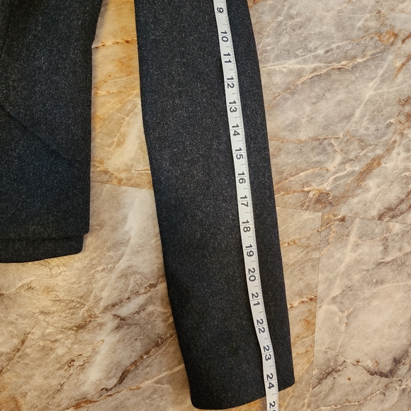 Magaschoni NWT charcoal wool cashmere blazer size 10 - Picture 9 of 12